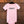 Load image into Gallery viewer, Light pink baby onesie with the words Designed to get Dirty® written on the front chest in black
