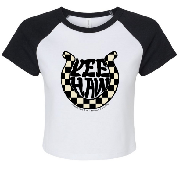 Yeehaw Crop Tee