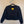 Load image into Gallery viewer, cropped black long sleeve crew neck sweatshirt
