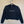 Load image into Gallery viewer, cropped black long sleeve crew neck sweatshirt
